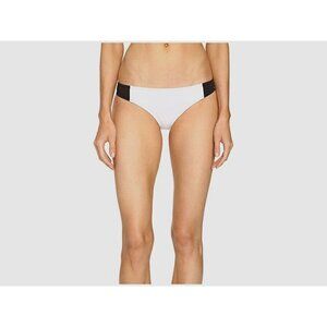 Stella McCartney Iconic Colorblock Swimsuit Bikini Bottom Black White Size M